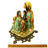 Vintage GIUSEPPE ARMANI PORCELAIN FIGURINE Gypsy & Children CAPO-DI-MONTE, ITALY