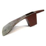 Antique SHIPWRIGHTS ADZE Head by WILLIAM HORTON Foot SHIP CARPENTER c.1837-1853