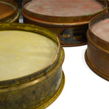 Vintage TESTING SIEVE Lot of 7 U.S.A. STANDARD SIEVES by NEWARK WIRE CLOTH CO.