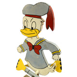 Vintage DONALD DUCK WHIRLIGIG Crude/Primitive FOLK ART WHIRLYBIRD Hand/Homemade