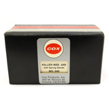 New in Box COX KILLER BEE .049 ENGINE Spring Starter #340 RC MODEL AIRPLANE Gold