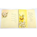 Vintage GREETING CARD Lot; 5 Blank Cards GET WELL Thinking Of You HAPPY BIRTHDAY