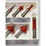 Complete! FREUD 'WOODWORKING ROUTER BIT SET' #91-100 w/ 13 Specialty Bits + BOX!