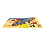 Vintage "MICKEY MOUSE CUT-OUT SCISSORS" Walt Disney, 1937 on ORIGINAL CARD-BACK!