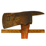 Vintage COLLINS LEGITIMUS FIRE AXE Rare SEAGRAVE PATTERN Cracked ORIGINAL HANDLE
