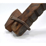 Antique LG WOODEN FURNITURE MAKING CLAMP 11"-25" Range PRIMITIVE CARPENTERS TOOL