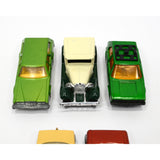 Vintage MATCHBOX SUPERFAST 1970s DIECAST CAR Lot of 5 Cars MERCEDES Ford VW GOLF