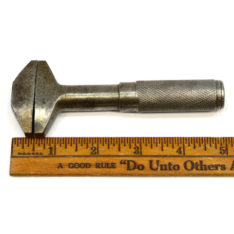 Vintage BICYCLE WRENCH Unusual 5" DOUBLE-SIDED JAWS Unmarked/Unknown Maker RARE?