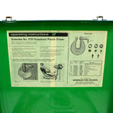 Briefly Used GREENLEE 1731-H-767 One-Shot HYDRAULIC KNOCKOUT DRIVER SET in Case!