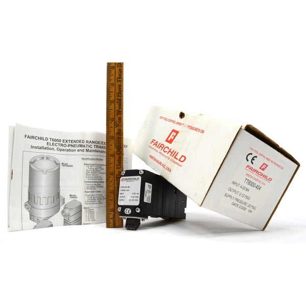 New FAIRCHILD #TT6000-404 'EXPLOSION-PROOF ELECTRO-PNEUMATIC TRANSDUCER' (t6000)