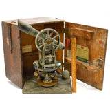 Vintage KEUFFEL & ESSER c.1958 PARAGON TRANSIT No. 74-0110 in ORIGINAL WOOD BOX!