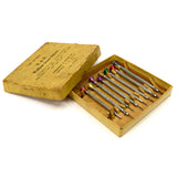 Vintage K&D No. 279 WALTHAM SCREWDRIVERS Original Box KENDRICK & DAVIS Set of 8*