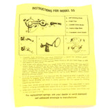 Vintage BEHR "UNIVERSAL EASY-ON LOUPE" Model 55 in ORIGINAL BOX w/ Instructions!