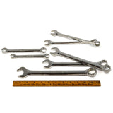 Excellent MIXED-TYPE WRENCH LOT of 7 MATCO SAE Combination FLARE NUT & Ergonomic