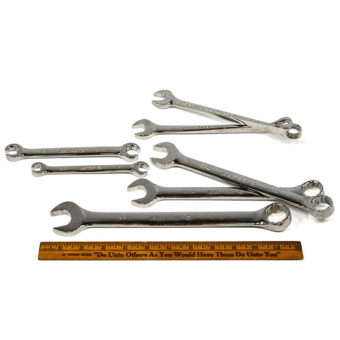 Excellent MIXED-TYPE WRENCH LOT of 7 MATCO SAE Combination FLARE NUT & Ergonomic