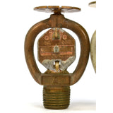 Vintage CENTRAL UPRIGHT SPRINKLER HEAD Lot of 3 Different BRASS HEADS! 1937-1954