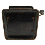 Antique CAST IRON, TIN & WOOD COFFEE MILL Table/Counter-Top BEAN GRINDER Patina!