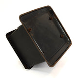 Antique CAST IRON, TIN & WOOD COFFEE MILL Table/Counter-Top BEAN GRINDER Patina!