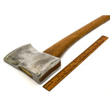 Vintage HUDSON TOOL CO. AXE Polished & Sharpened!! SOLID WOOD HANDLE Scarce Ax!!