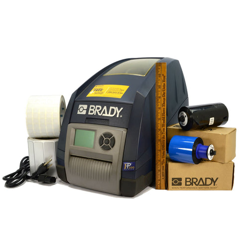 Briefly Used BRADY BP-IP300 Desktop THERMAL TRANSFER LABEL PRINTER Tested Good!!