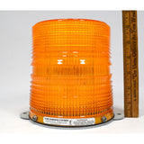 New in Box! STAR WARNING SYSTEMS Mo. 240CFQ STROBE LIGHT Color "A" Orange-Amber