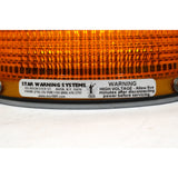 New in Box! STAR WARNING SYSTEMS Mo. 240CFQ STROBE LIGHT Color "A" Orange-Amber