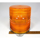 New in Box! STAR WARNING SYSTEMS Mo. 240CFQ STROBE LIGHT Color "A" Orange-Amber