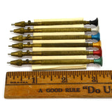 Vintage K&D No. 33-525 BALANCE SCREW CUTTERS Set of 6 in Box KENDRICK & DAVIS CO