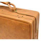 Vintage HARTMANN LUGGAGE "BELTING" LEATHER BRIEFCASE 18"x13"x5" Attache SUITCASE