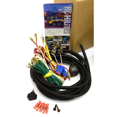 New & Used Lot KC SLIMLITES 6" Round LONG RANGE DRIVING & FOG LIGHTS + Extras!!