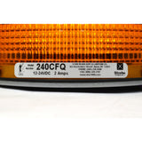 New in Box! STAR WARNING SYSTEMS Mo. 240CFQ STROBE LIGHT Color "A" Orange-Amber
