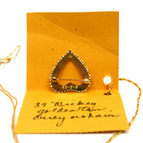 Huge 39" STIER BEAR by KATHLEEN WALLACE Mohair Stuffed OOAK + 14K GOLD HEART PIN