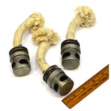 Vintage ANTHES "TRUKFLAR" SMUDGE POT SET of 3 ROAD FLARES Wall Mount Box UNUSED!