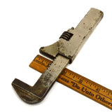 Antique WAKEFIELD NO. 7 NUT / MONKEY WRENCH 5.75" Nickel-Plated? UNLISTED! Rare!