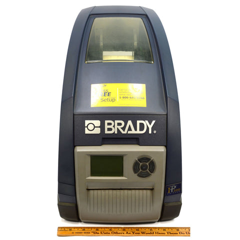 Briefly Used BRADY BP-IP300 Desktop THERMAL TRANSFER LABEL PRINTER Tested Good!!
