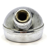 Vintage "R&H" RUBSAM & HORRMANN BREWING CO BEER TAP Chrome BALL KNOB c.1946 RARE