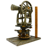 Vintage KEUFFEL & ESSER c.1958 PARAGON TRANSIT No. 74-0110 in ORIGINAL WOOD BOX!