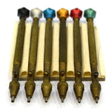Vintage K&D No. 33-525 BALANCE SCREW CUTTERS Set of 6 in Box KENDRICK & DAVIS CO