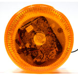 New in Box! STAR WARNING SYSTEMS Mo. 240CFQ STROBE LIGHT Color "A" Orange-Amber