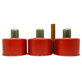 Vintage ANTHES "TRUKFLAR" SMUDGE POT SET of 3 ROAD FLARES Wall Mount Box UNUSED!