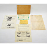 Vintage HELIOS *Partial* PRECISION GAGE SET No. 11736 Germany in BLACK WOOD BOX