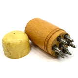 Vintage HOLE CLOSING PUNCHES Punch Set of 7 from FRANCE Watchmaker CLOCK REPAIR