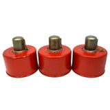 Vintage ANTHES "TRUKFLAR" SMUDGE POT SET of 3 ROAD FLARES Wall Mount Box UNUSED!
