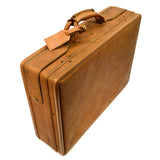 Vintage HARTMANN LUGGAGE "BELTING" LEATHER BRIEFCASE 18"x13"x5" Attache SUITCASE
