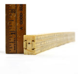 Antique BONE ENGINEERS SLIDE RULE So Rare! UNIDENTIFIED + Letter from V.P of K+E