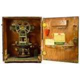 Vintage KEUFFEL & ESSER c.1958 PARAGON TRANSIT No. 74-0110 in ORIGINAL WOOD BOX!