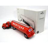 Excellent FIRST GEAR "MACK 1960 B-61 TRACTOR w/ TANK TRAILER" 1:34 Diecast MOBIL