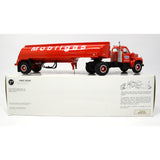Excellent FIRST GEAR "MACK 1960 B-61 TRACTOR w/ TANK TRAILER" 1:34 Diecast MOBIL