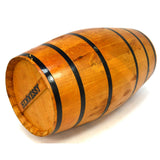 Vintage HENNESSY PROMO ADVERTISING St. Bernard MINI 10" OAK BARREL Wood KEG Cask