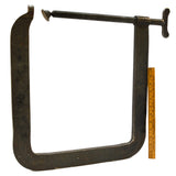 Vintage HARGRAVE "SUPERCLAMP" Huge 12"x16" Deep Throat STEEL CLAMP No. 44-X Rare